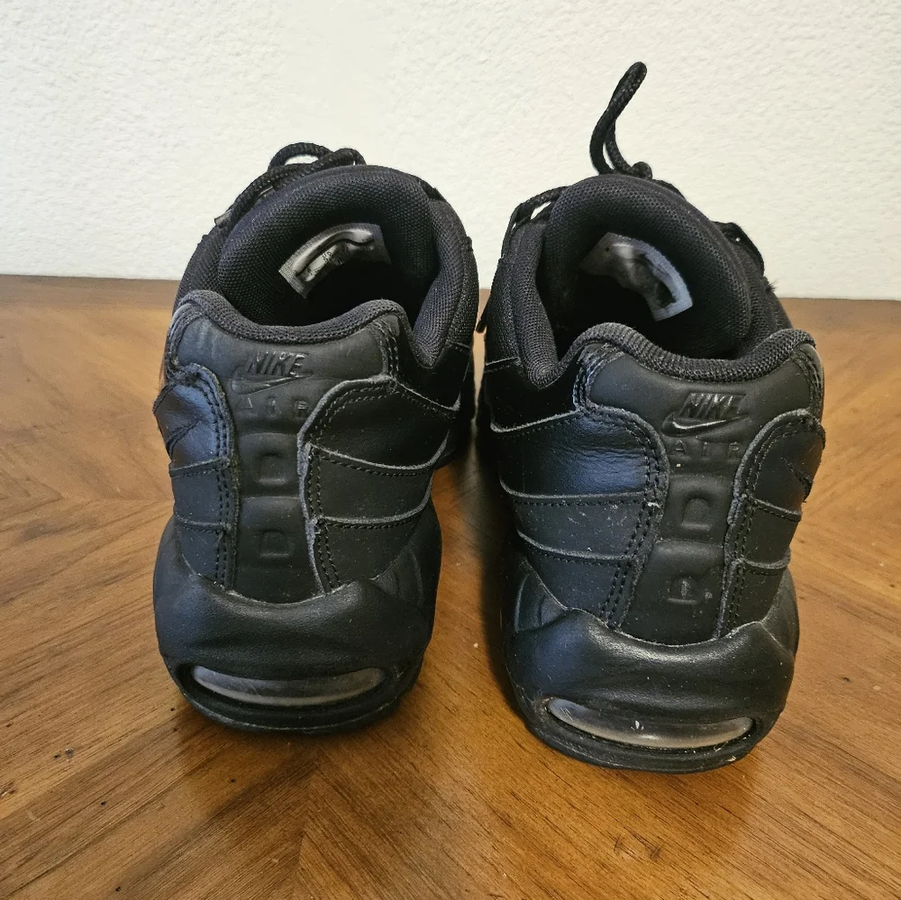 Nike Airmax Black Women Size 8 - Picture 5 of 6
